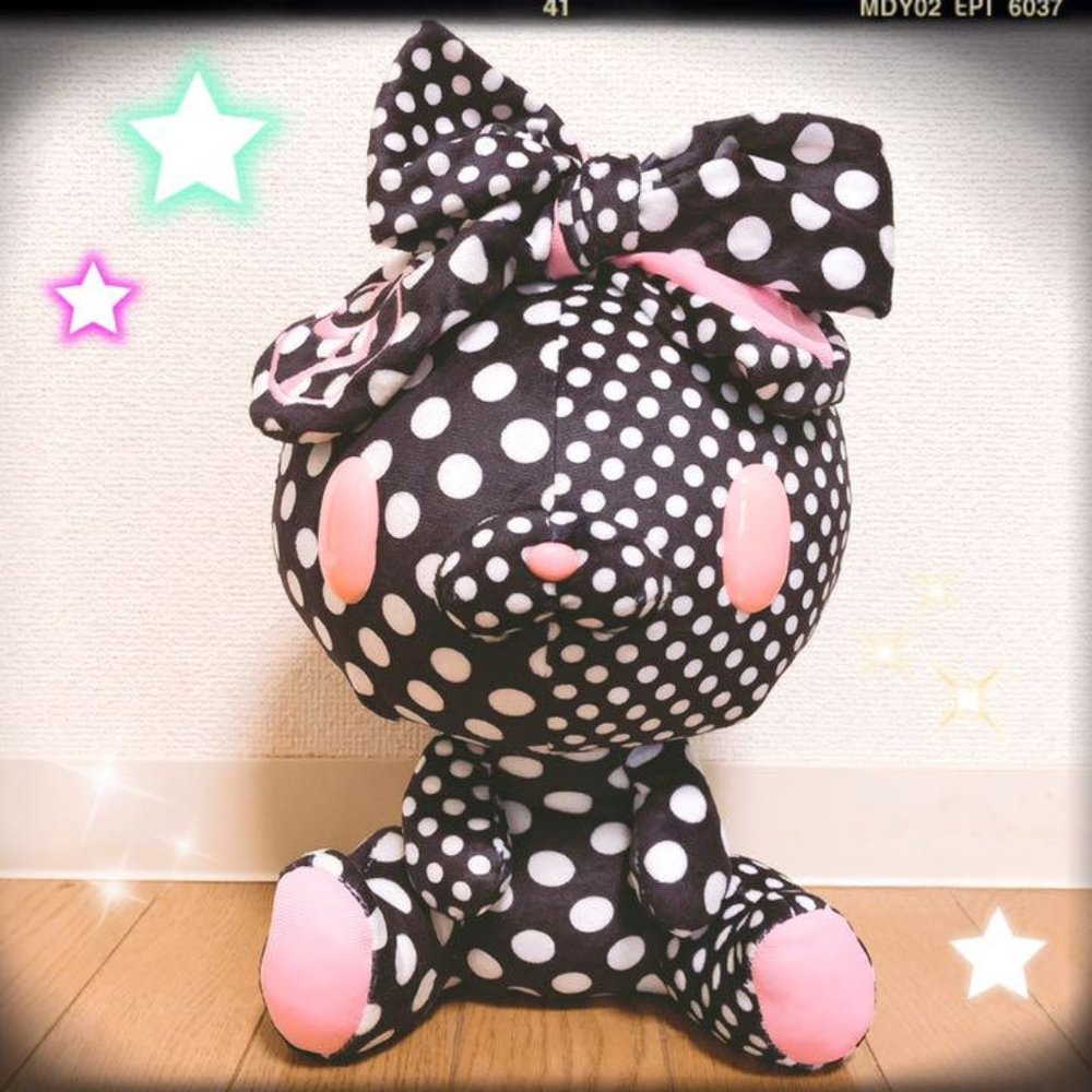 Chax Bunny - TEXTILLIC8-CRAZY DOTS (Black Version)